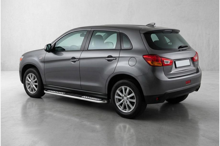Mitsubishi ASX 2010-2023 Side Steps Tayga V2 (2 pcs, Aluminum) Image