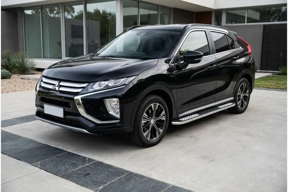 Mitsubishi Eclipse Cross 2017- Side Steps Tayga V2 (2 pcs, Aluminum) Image