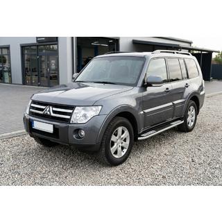 Side Steps Tayga V2 (2 pcs, Aluminum) Mitsubishi Pajero Wagon IV 2006-2021 photo 1