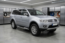 Mitsubishi Pajero Sport 2008-2015 Side Steps Tayga V2 (2 pcs, Aluminum) photo 1