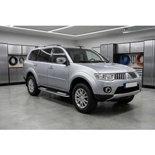 Side Steps Tayga V2 (2 pcs, Aluminum) Mitsubishi Pajero Sport 2008-2015 photo 1