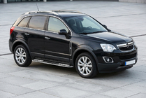 Opel Antara 2006-2017 Side Steps Tayga V2 (2 pcs, Aluminum) 2016-2018 photo 1