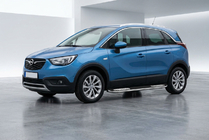 Opel Crossland X 2017-2024 Side Steps Tayga V2 (2 pcs, Aluminum) photo 1
