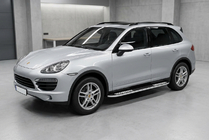 Porsche Cayenne 2010-2017 Side Steps Tayga V2 (2 pcs, Aluminum) photo 1