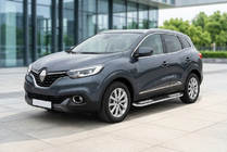 Renault Kadjar 2015-2022 Side Steps Tayga V2 (2 pcs, Aluminum) photo 1