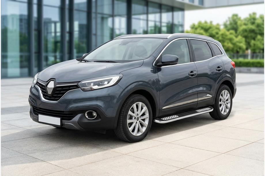 Renault Kadjar 2015-2022 Side Steps Tayga V2 (2 pcs, Aluminum) Image