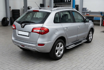 Renault Koleos 2008-2016 Side Steps Tayga V2 (2 pcs, Aluminum) photo 1
