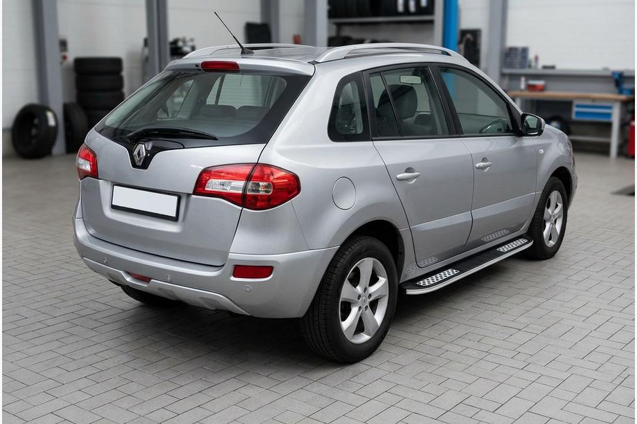 Renault Koleos 2008-2016 Side Steps Tayga V2 (2 pcs, Aluminum) Image