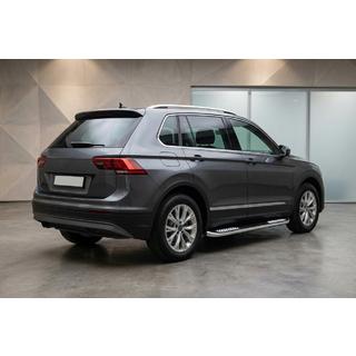 Side Steps Tayga V2 (2 pcs, Aluminum) Volkswagen Tiguan 2016-2023 photo 1