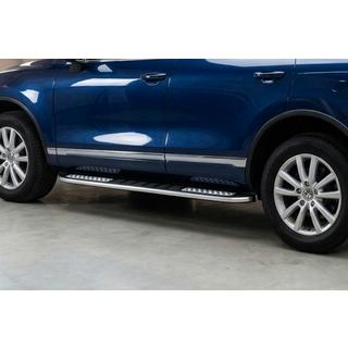 Side Steps Tayga V2 (2 pcs, Aluminum) Volkswagen Touareg 2002–2010 photo 1
