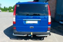 Mercedes Vito W639 2004-2014 Rear Corner Bars AK003 (2 pcs, stainless steel) Short Wheelbase photo 10