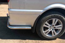 Mercedes Vito W639 2004-2014 Rear Corner Bars AK003 (2 pcs, stainless steel) Short Wheelbase photo 3