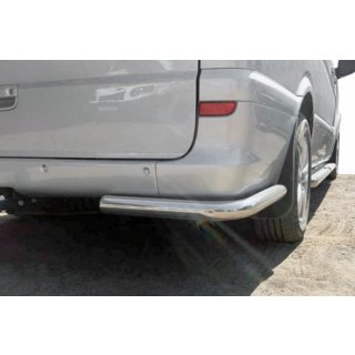 Rear Corner Bars AK003 (2 pcs, stainless steel) Mercedes Vito W639 2004-2014 photo 4