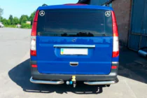 Mercedes Viano 2004-2014 Rear Corner Bars AK003 (2 pcs, Stainless Steel) photo 9