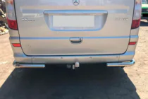 Mercedes Viano 2004-2014 Rear Corner Bars AK003 (2 pcs, Stainless Steel) photo 5