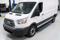 Ford Transit 2014- Side Steps Maya Blue (2 pcs, Aluminum) photo 1