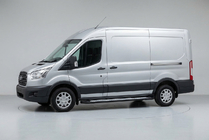 Ford Transit 2014- Side Steps New Vision Black (2 pcs, Aluminum) photo 1