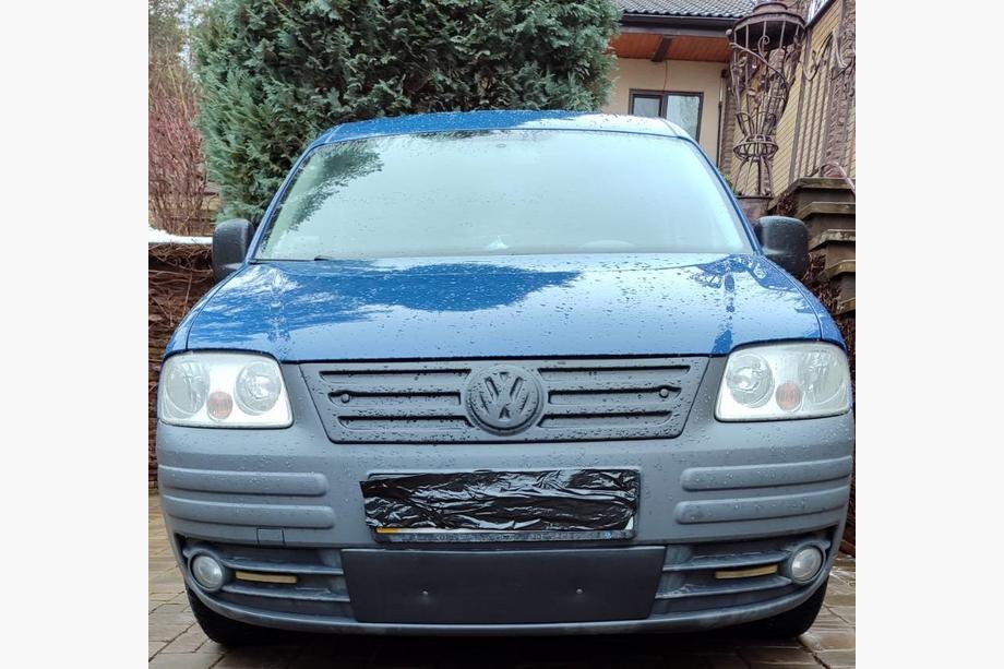 Volkswagen Caddy 2004-2010 Winter cover for grille (lower) Photo 2