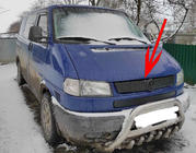 Volkswagen T4 Transporter 1990-2003 Winter front grille cover photo 2