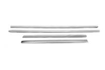 Fiat Doblo I 2005-2010 Door Moulding Narrow Model (4 pcs, Stainless Steel) OmsaLine - Italian Stainless Steel photo 6