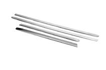 Fiat Doblo I 2005-2010 Door Moulding Narrow Model (4 pcs, Stainless Steel) OmsaLine - Italian Stainless Steel photo 8