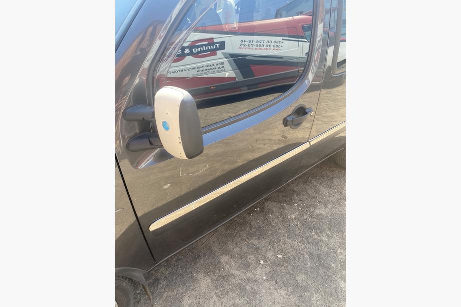 Fiat Doblo I 2005-2010 Door Moulding Narrow Model (4 pcs, Stainless Steel) Photo 4