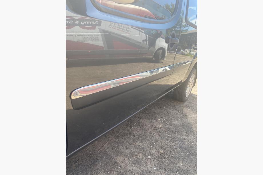 Fiat Doblo I 2005-2010 Door Moulding Narrow Model (4 pcs, Stainless Steel) Photo 5