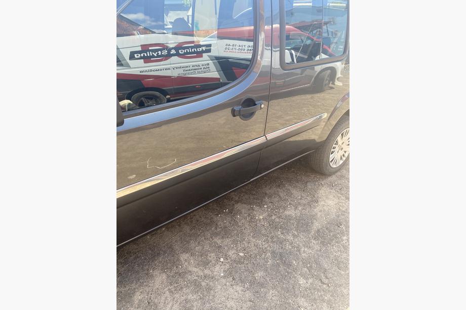 Fiat Doblo I 2005-2010 Door Moulding Narrow Model (4 pcs, Stainless Steel) Photo 7