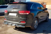 Kia Sorento II XM 2009-2014 Rear Bar AK015 (Stainless Steel) photo 2