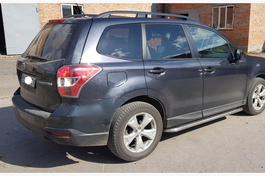 Subaru Forester 2013-2018 Premium Side Steps (2 pcs, Stainless Steel) Image
