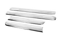 Fiat Doblo I 2005-2010 Door Moulding Wide Model (4 pcs, Stainless Steel) Carmos - Turkish Stainless Steel photo 6