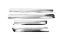Fiat Doblo I 2005-2010 Door Moulding Wide Model (4 pcs, Stainless Steel) Carmos - Turkish Stainless Steel photo 7