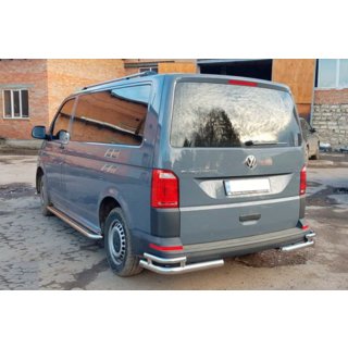 Rear Corner Bars AK003-Double (2 pcs, stainless steel) photo 4