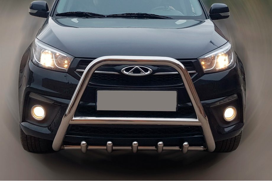 Chery Tiggo 3 2005- Bull Bar WT009 (Stainless Steel) Image