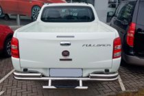 Fiat Fullback 2016- Rear Guard AK-Special (Stainless Steel) photo 5