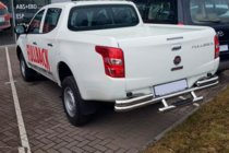 Fiat Fullback 2016- Rear Guard AK-Special (Stainless Steel) photo 2