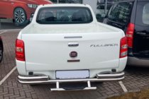 Fiat Fullback 2016- Rear Guard AK-Special (Stainless Steel) photo 3