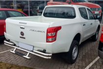 Fiat Fullback 2016- Rear Guard AK-Special (Stainless Steel) photo 4