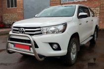 Toyota Hilux 2015- Bull Bar WT007 (Stainless Steel) photo 5