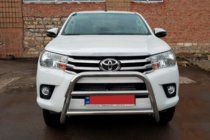 Toyota Hilux 2015- Bull Bar WT007 (Stainless Steel) photo 4