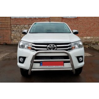 Bull Bar WT007 (Stainless Steel) Toyota Hilux 2015- photo 4