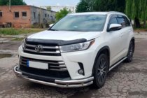 Toyota Highlander 2013-2019 Bull Bar ST-Special Stainless Steel photo 2