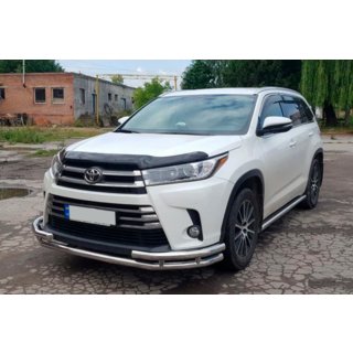 Bull Bar ST-Special Stainless Steel Toyota Highlander 2013-2019 photo 2