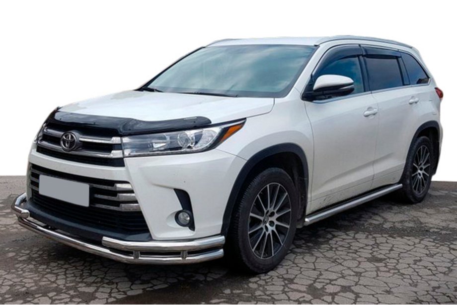 Toyota Highlander 2013-2019 Bull Bar ST-Special Stainless Steel Image