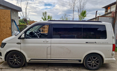 Volkswagen T5 Transporter 2003-2010 Integrated Roof Rails (black) photo 42
