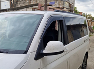 Volkswagen T5 Multivan 2003–2010 Integrated Roof Rails (black) photo 40