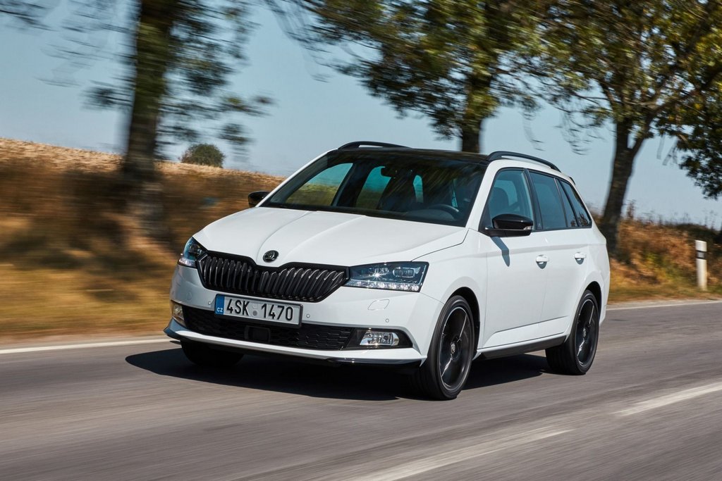 Overview of the compact Skoda Fabia Combi