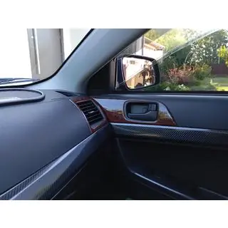 Dashboard Trim Covers (Meric) Mitsubishi Lancer X 2008- photo 3