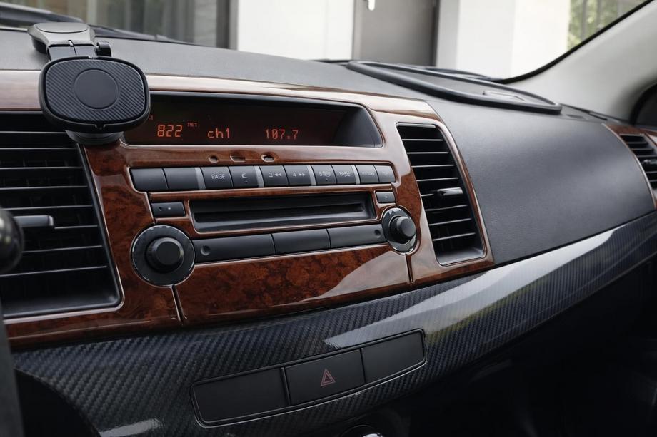 Mitsubishi Lancer X 2008- Dashboard Trim Covers (Meric) Wood Image