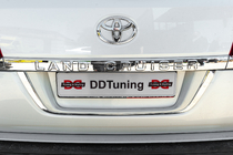 Toyota Land Cruiser 200 2007-2021 License Plate Holder Standard White photo 2